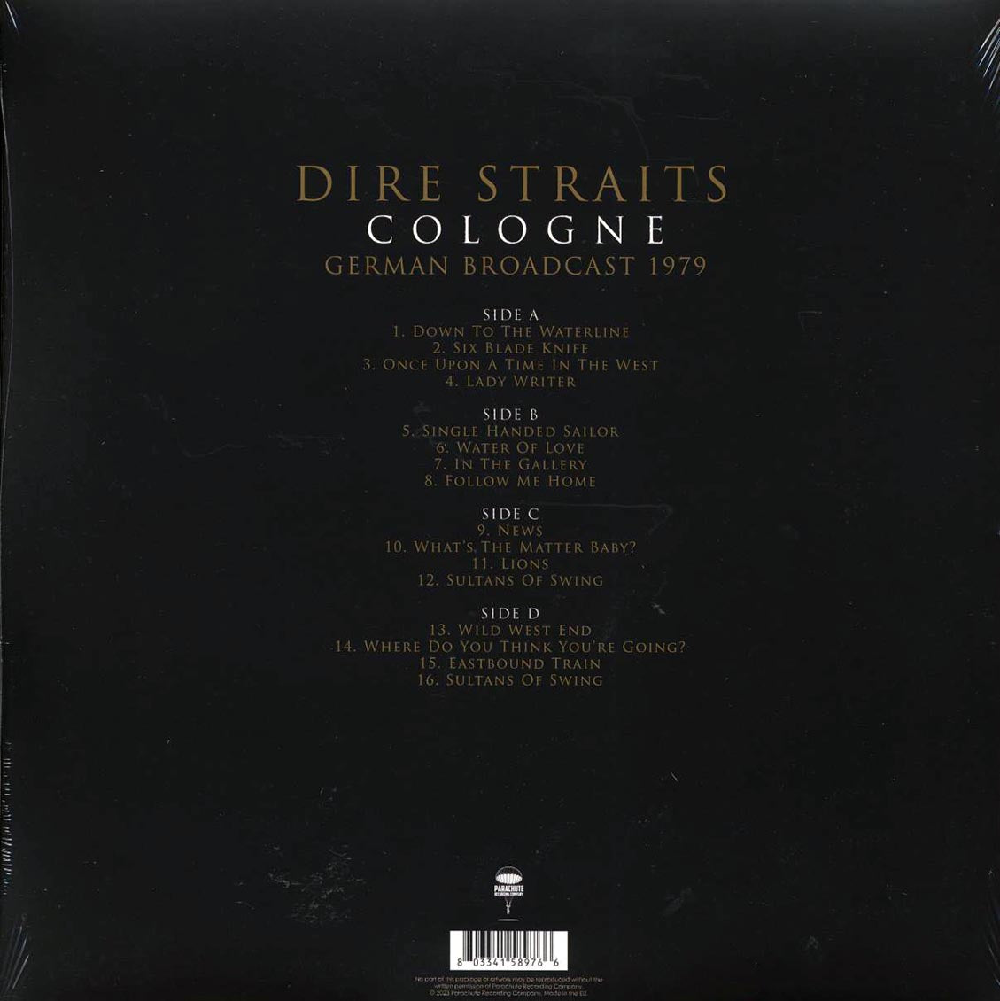 Dire Straits Cologne: German Broadcast 1979 2xLP Vinyl Record