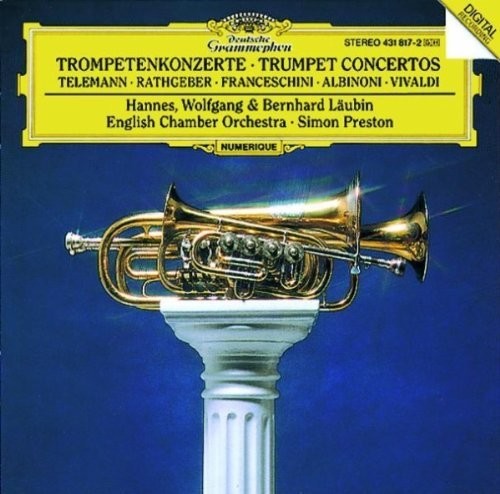 Trumpet Concerti Music CD