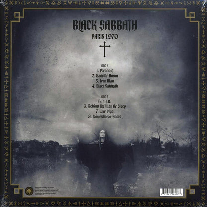 Black Sabbath - Paris 1970 (ltd. ed.) (purple vinyl) Vinyl Record