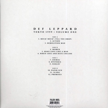 Def Leppard - Tokyo 1999 Volume 1 (2xLP) Vinyl Record