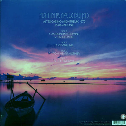 Pink Floyd - Altes Casino Montreux 1970 Volume 1 (ltd. ed.) (2xLP) (clear vinyl) Vinyl Record