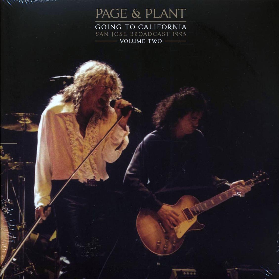 Jimmy Page, Robert Plant Page & Plant Going To California Volume 2: San Jose Broadcast 1995 ltd. ed. 2xLP red Vinyl Record