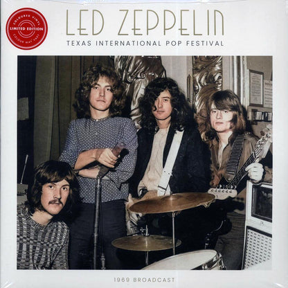 Led Zeppelin Texas International Pop Festival ltd. ed. 2xLP greyblack splatter Vinyl Record