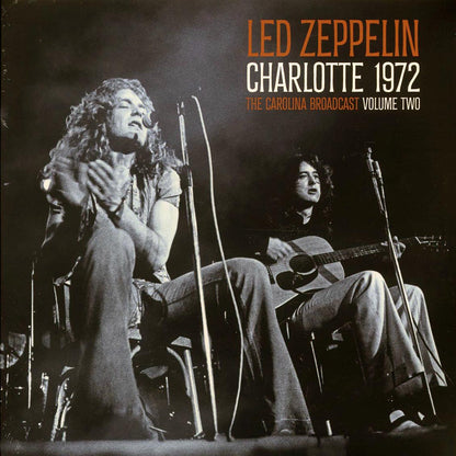 Led Zeppelin Charlotte 1972 Volume 2: The Carolina Broadcast ltd. ed. 2xLP white Vinyl Record