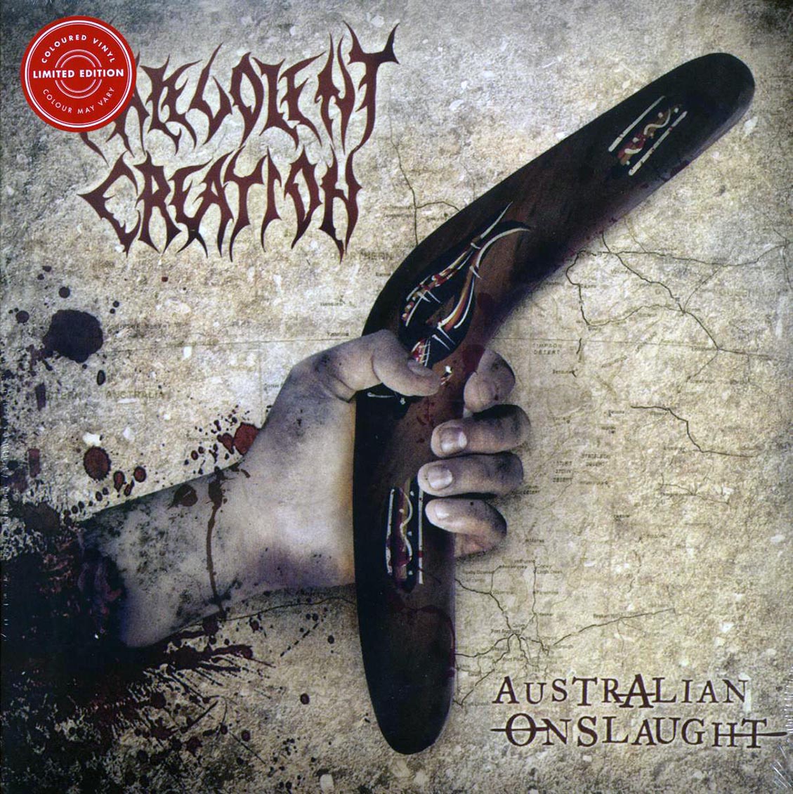 Malevolent Creation - Australian Onslaught (ltd. ed.) (2xLP) (yellow vinyl) Vinyl Record