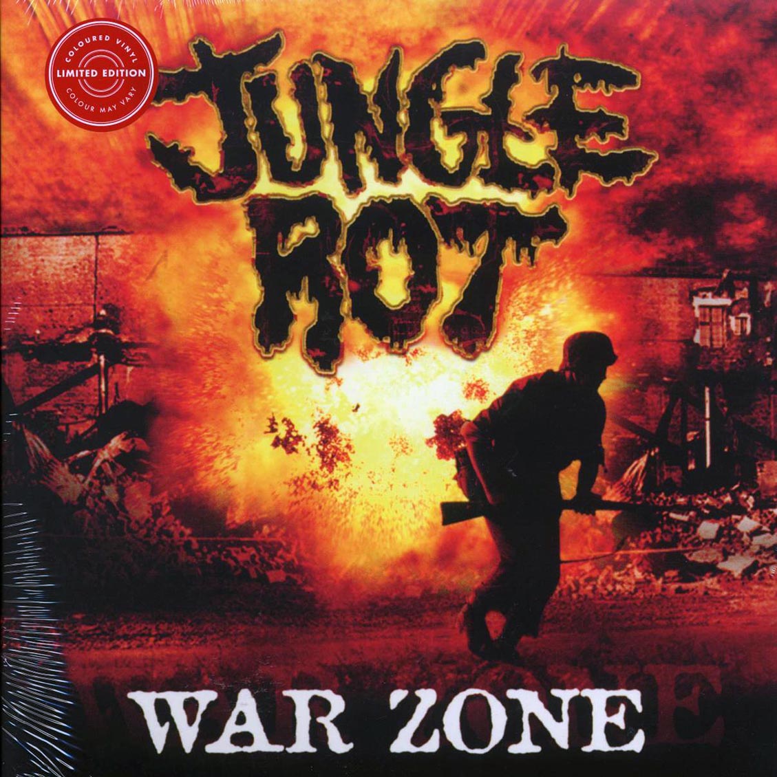 Jungle Rot - War Zone (ltd. ed.) (red vinyl) Vinyl Record
