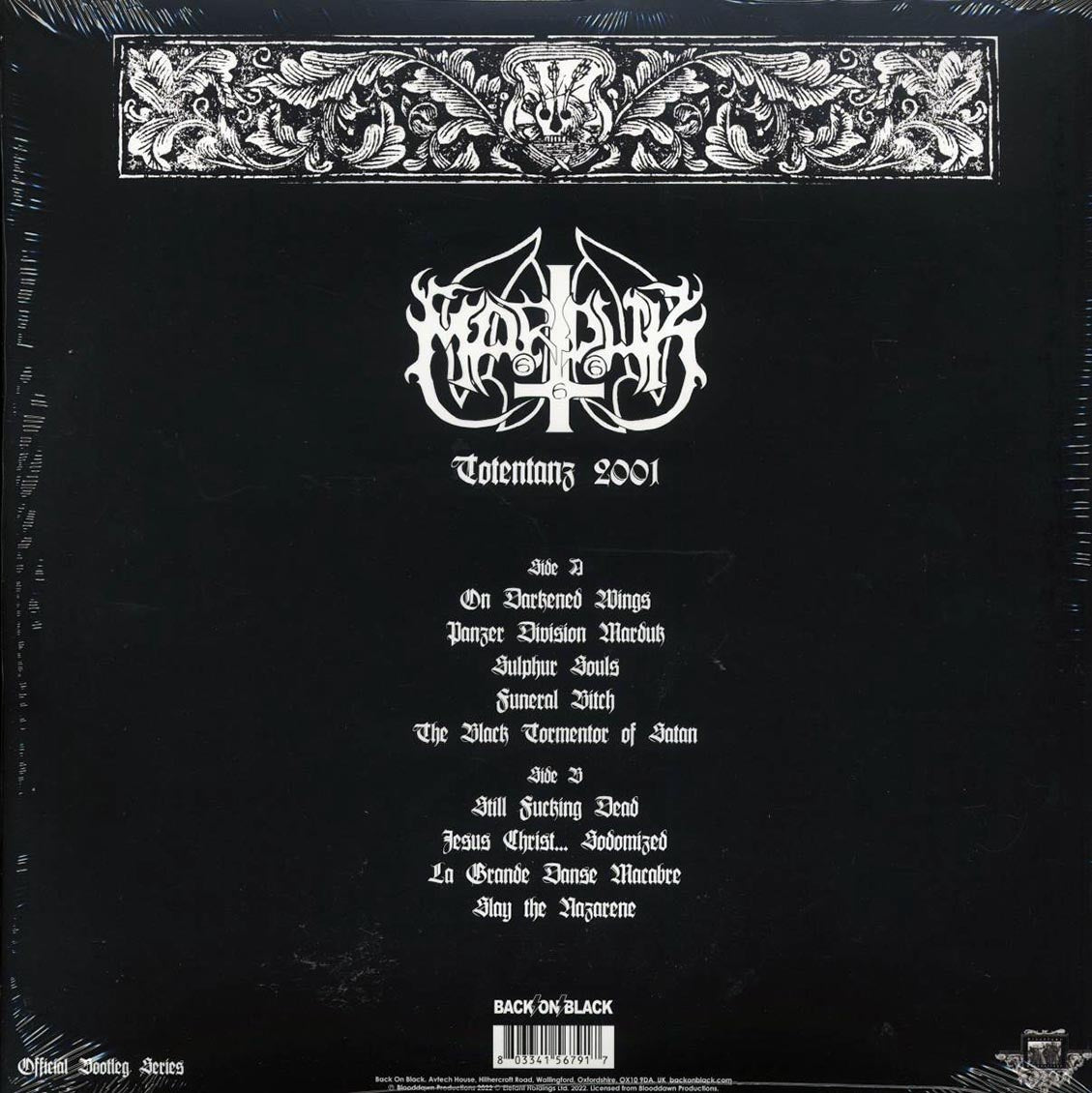 Marduk - Totentanz 2001 Vinyl Record