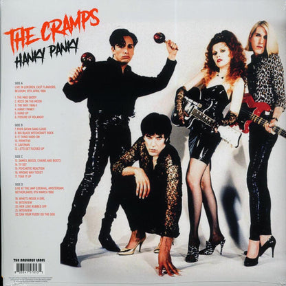 The Cramps - Hanky Panky: The Flanders Broadcast 1996 (ltd. ed.) (2xLP) (red vinyl) Vinyl Record