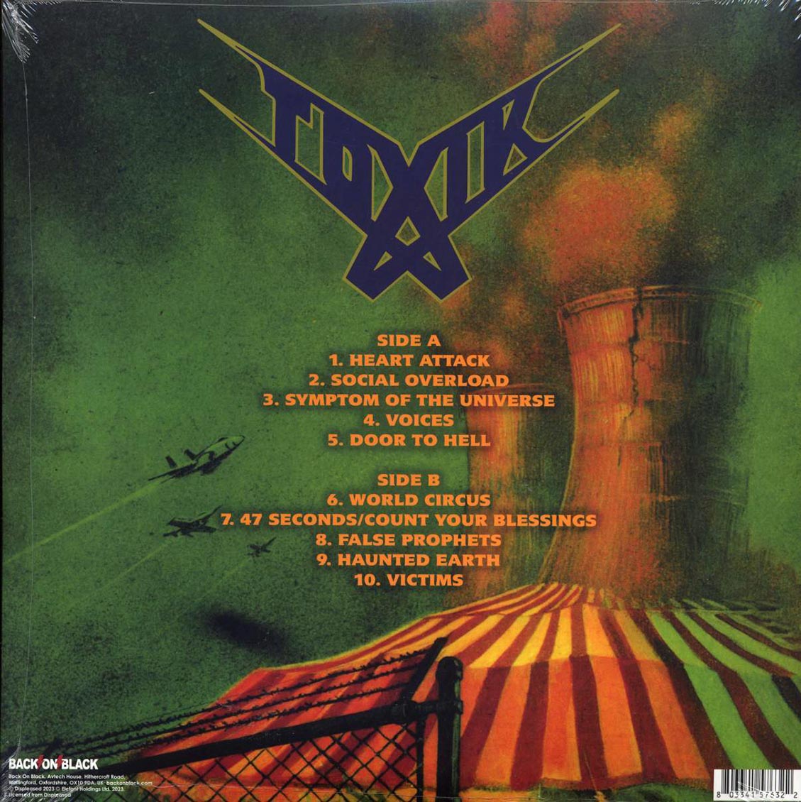 Toxik - Dynamo Open Air 1988 (ltd. ed.) (red/black splatter vinyl) Vinyl Record