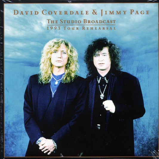 David Coverdale, Jimmy Page 1993 Tour Rehearsal: The Studio Broadcast 2xLP Vinyl Record