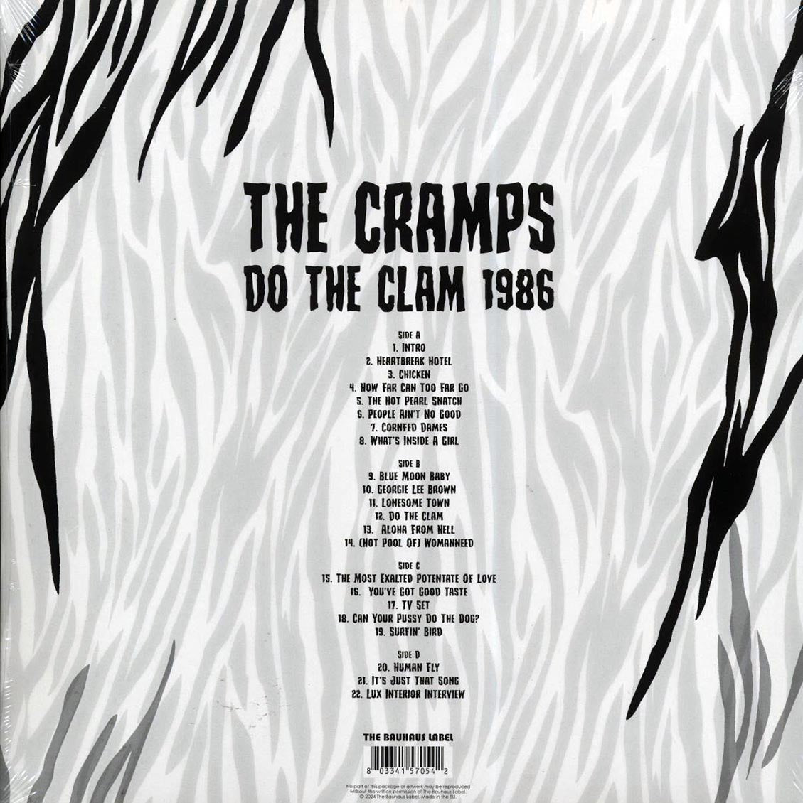 The Cramps - Do The Clam 1986 (ltd. ed.) (2xLP) (white vinyl) Vinyl Record