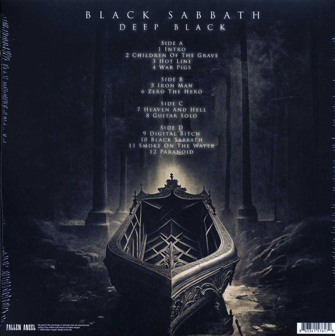 Black Sabbath - Deep Black: Live At Centrum, Worcester, MA, USA, November 4th 1983 (2xLP) Vinyl Record