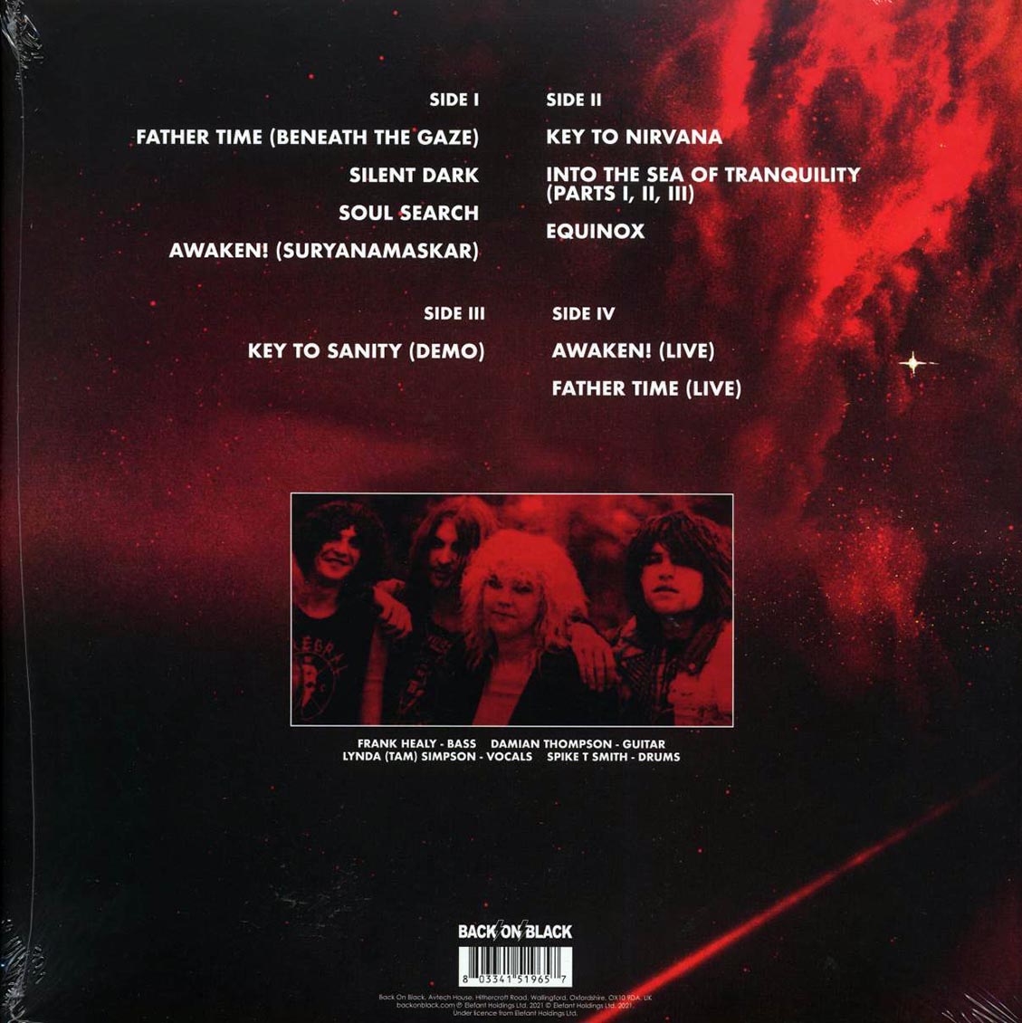 Sacrilege - Turn Back Trilobite (ltd. ed.) (2xLP) (clear/red splatter vinyl) Vinyl Record