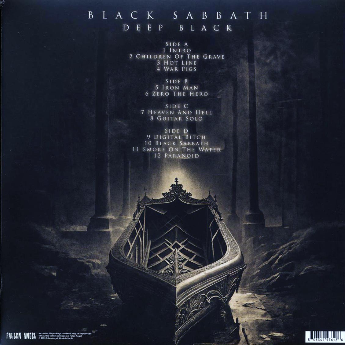 Black Sabbath - Deep Black: Live At Centrum, Worcester, MA, USA, November 4th 1983 (ltd. ed.) (2xLP) (red vinyl) Vinyl Record