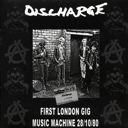 Discharge - First London Gig: Music Machine 28/10/80 (ltd. ed.) (clear vinyl) Vinyl Record