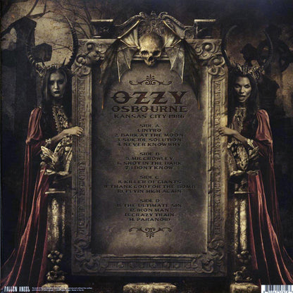 Ozzy Osbourne - Kansas City 1986: The Classic Missouri Broadcast (ltd. ed.) (2xLP) (white vinyl) Vinyl Record