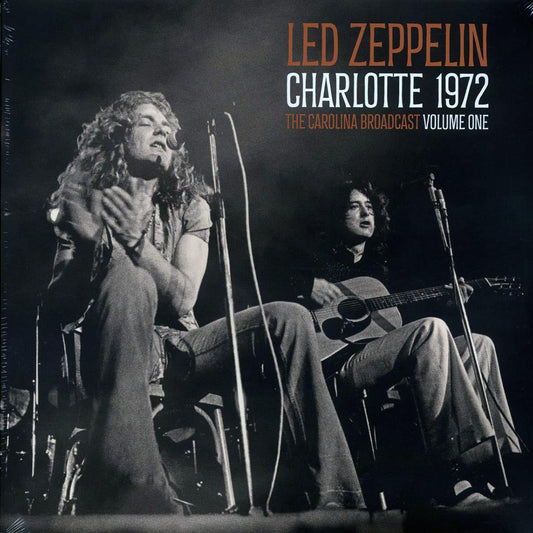 Led Zeppelin Charlotte 1972 Volume 1: The Carolina Broadcast ltd. ed. 2xLP clear Vinyl Record