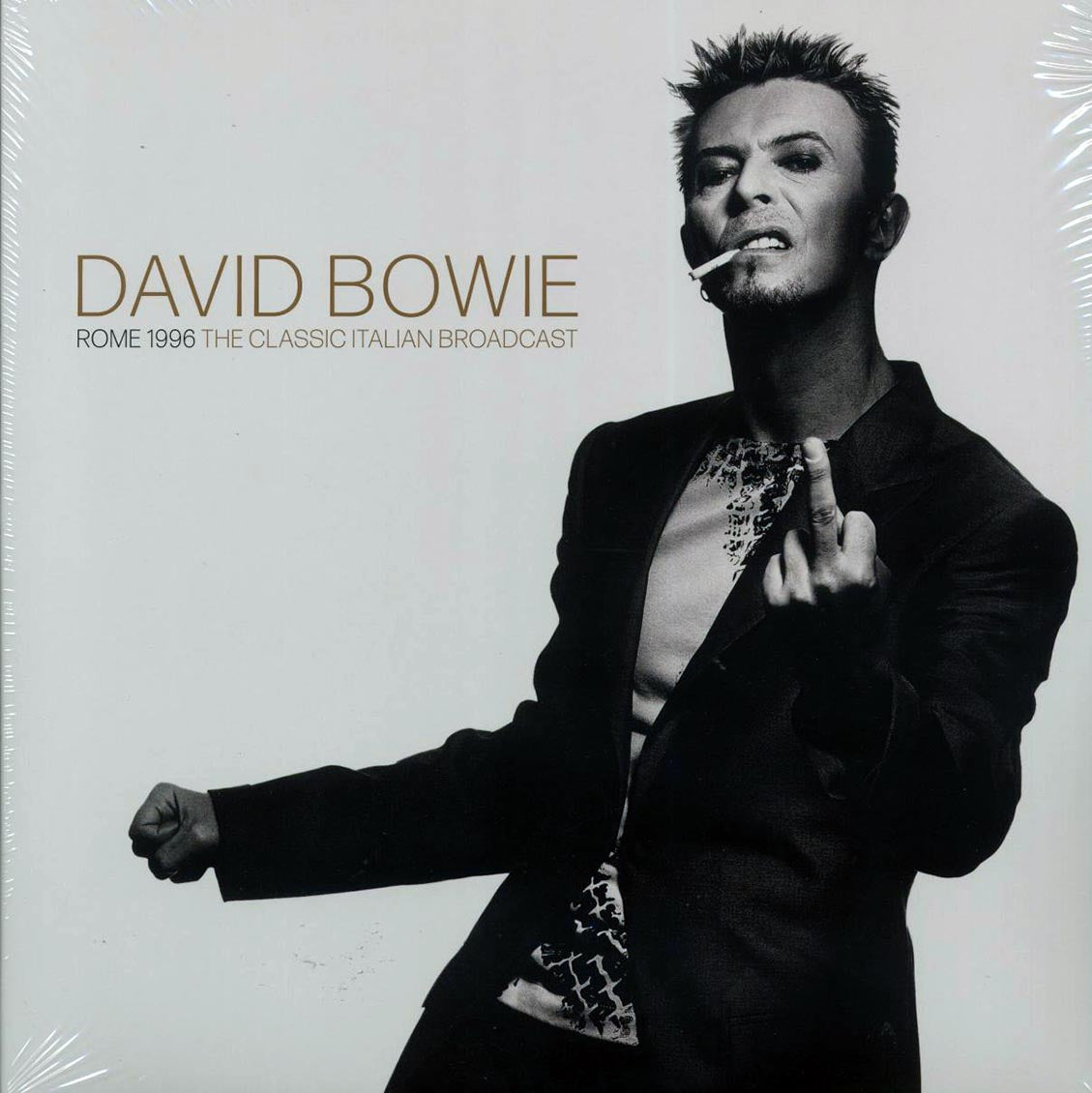 David Bowie - Rome 1996: The Classic Italian Broadcast (ltd. ed.) (2xLP) (clear vinyl) Vinyl Record