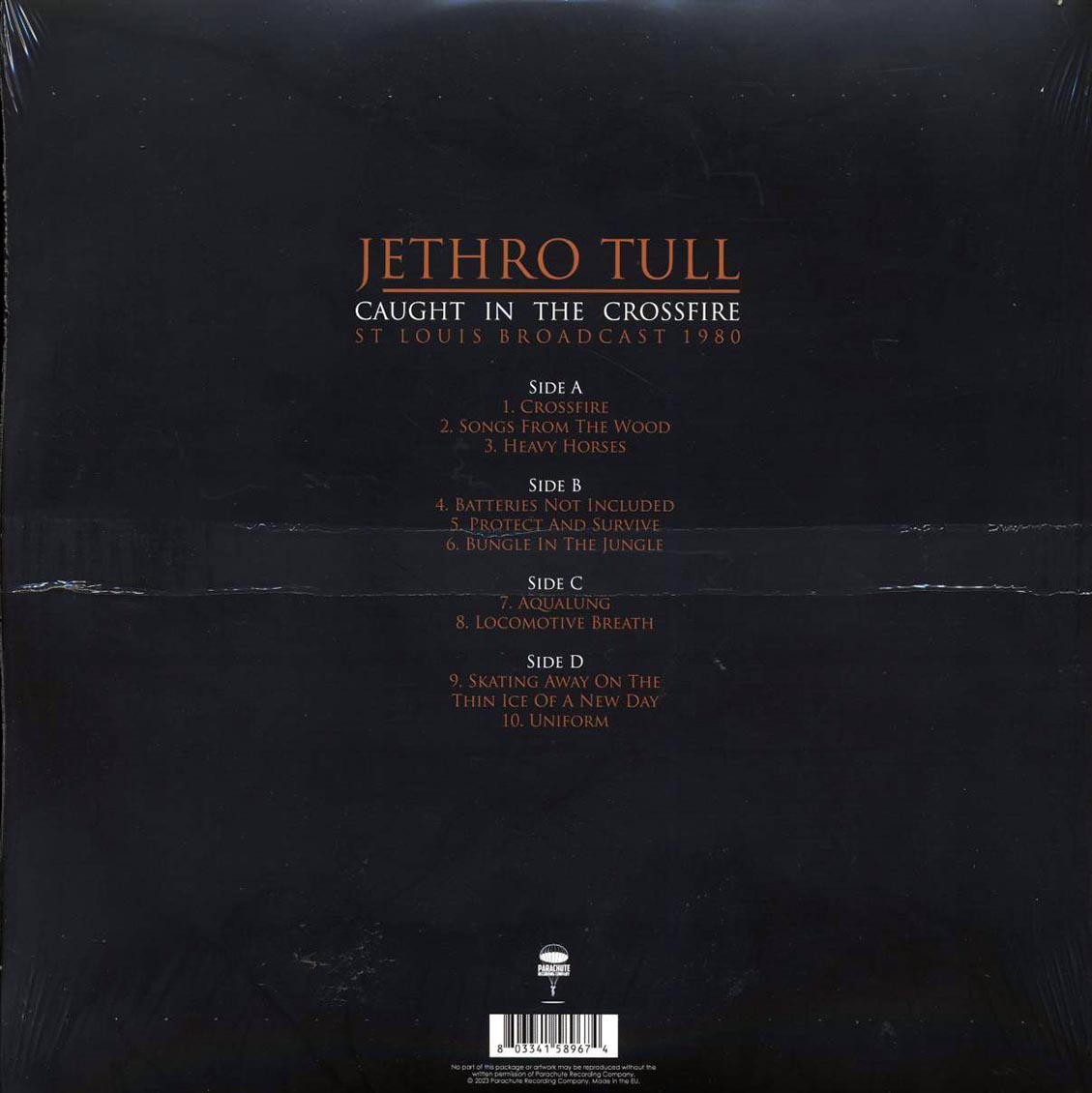 Jethro Tull Caught In The Crossfire: St. Louis Broadcast 1980 2xLP Vinyl Record