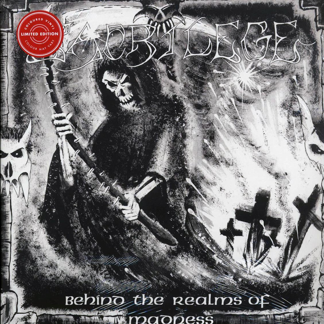 Sacrilege - Behind The Realms Of Madness (ltd. ed.) (2xLP) (white/black splatter vinyl) Vinyl Record
