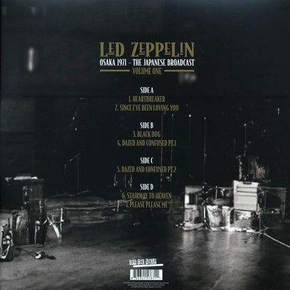 Led Zeppelin Osaka 1971 Volume 1: The Japanese Broadcast 2xLP Vinyl Record