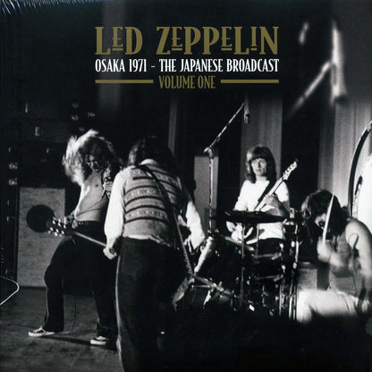 Led Zeppelin - Osaka 1971 Volume 1: The Japanese Broadcast (ltd. ed.) (2xLP) (clear vinyl) Vinyl Record
