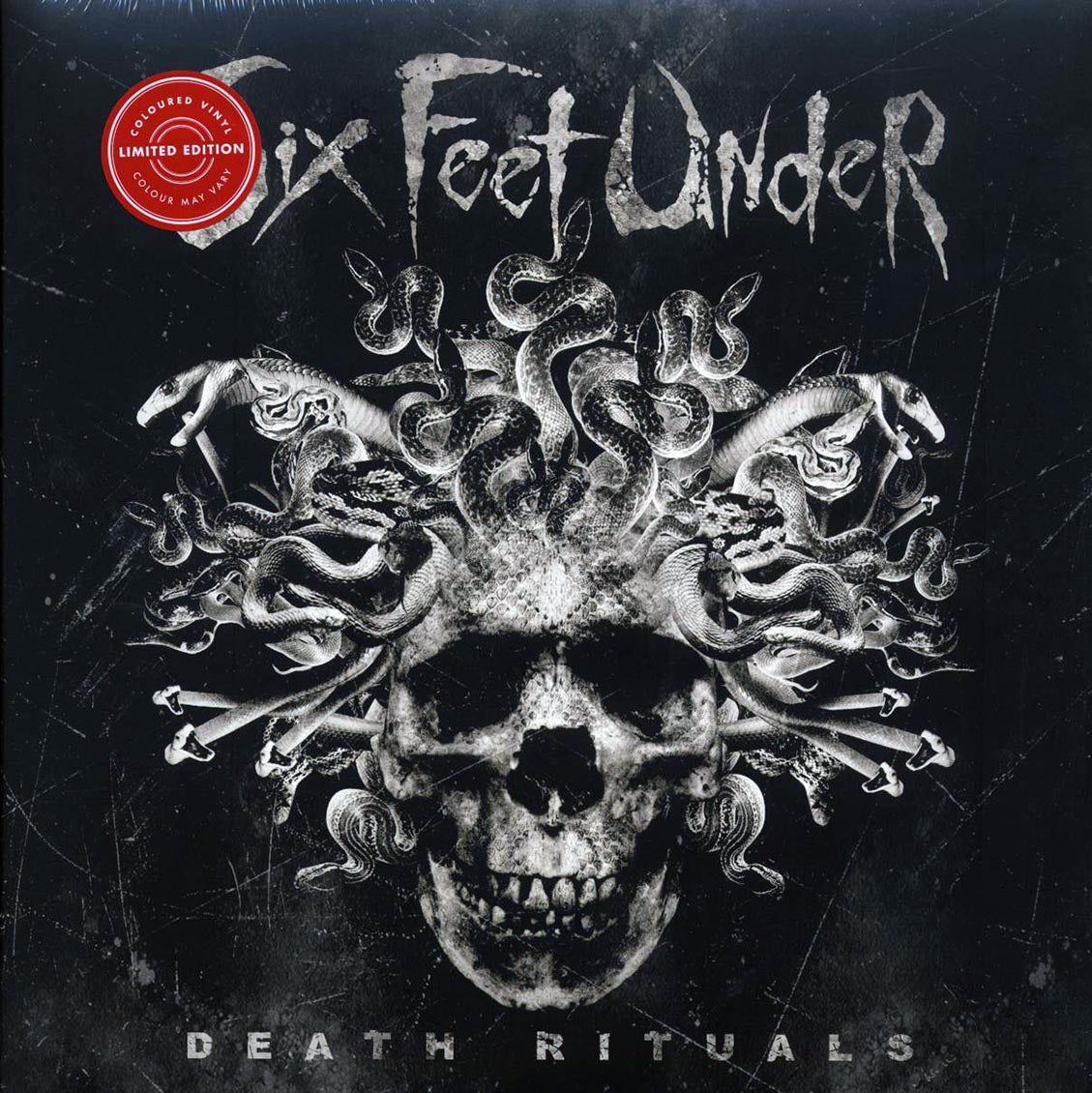Six Feet Under - Death Rituals (ltd. ed.) (clear/black splatter vinyl) Vinyl Record
