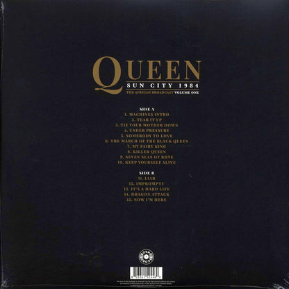 Queen Sun City 1984 Volume 1: The African Broadcast Vinyl Record
