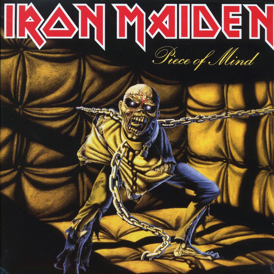 Iron Maiden Piece Of Mind remastered Vinyl Record