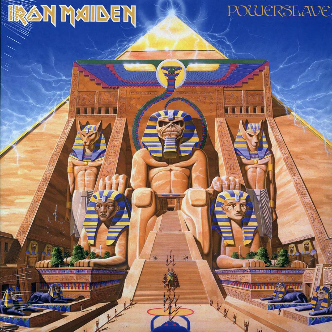 Iron Maiden Powerslave remastered Vinyl Record