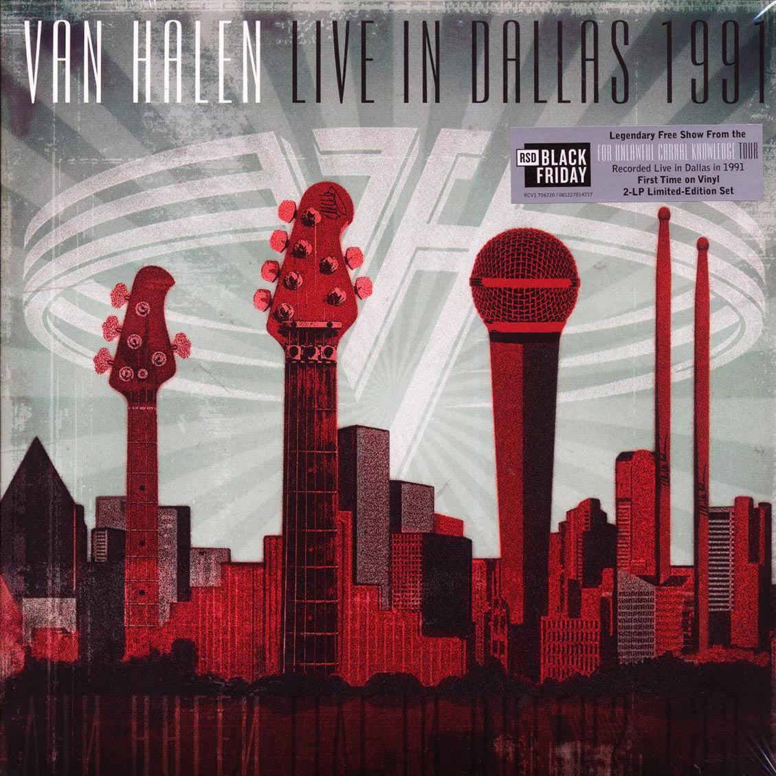 Van Halen Live In Dallas 1991 RSD 2024 ltd. ed. 2xLP red Vinyl Record