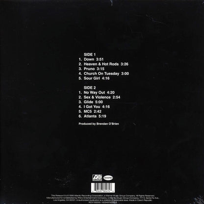 Stone Temple Pilots No4 ltd. ed. white opaqueblack splatter Vinyl Record