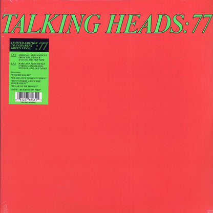 Talking Heads - Talking Heads: 77 (with Bonus LP) (+12 bonus tracks) (ltd. ed.) (2xLP) (green vinyl) Vinyl Record