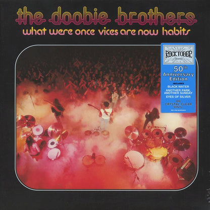 The Doobie Brothers What Were Once Vices Are Now Habits 50th Anniv. Ed. clear vinyl remastered Vinyl Record