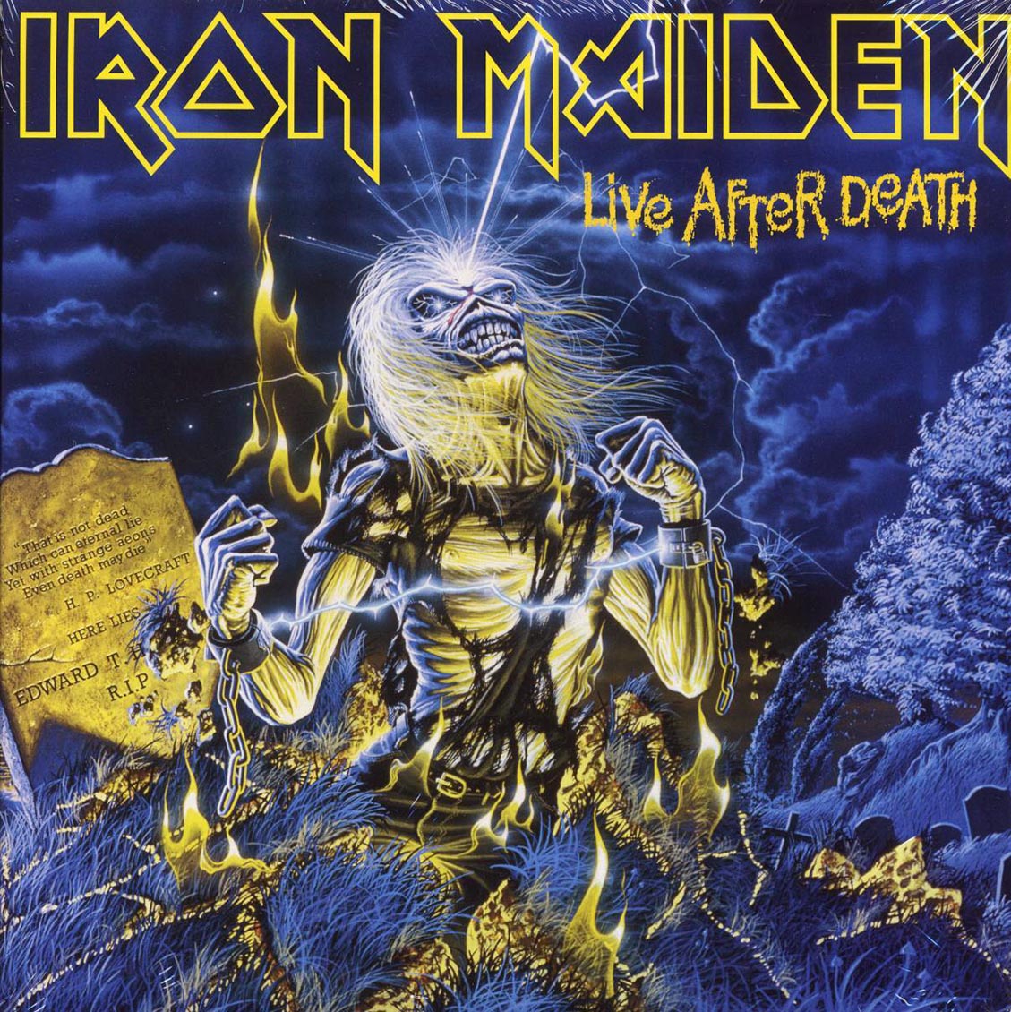 Iron Maiden Live After Death 2xLP Vinyl Record