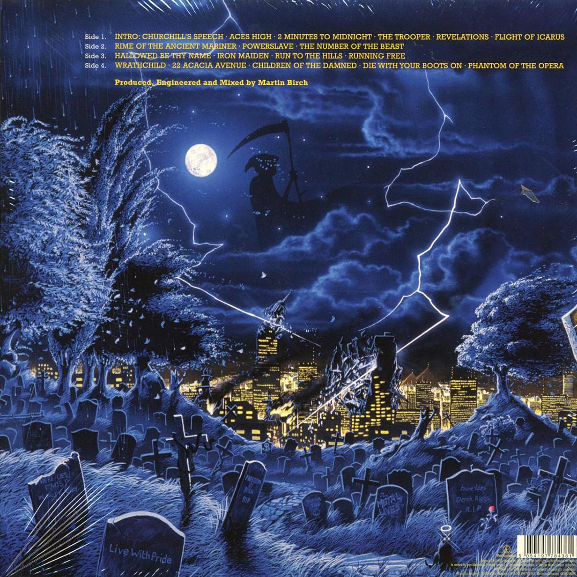 Iron Maiden Live After Death 2xLP Vinyl Record