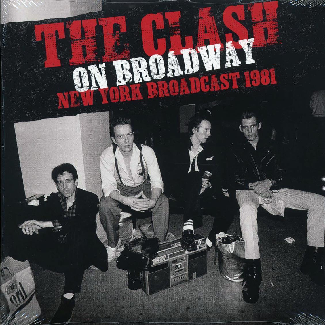 The Clash - On Broadway: New York Broadcast 1981 (ltd. ed.) (2xLP) (red vinyl) Vinyl Record