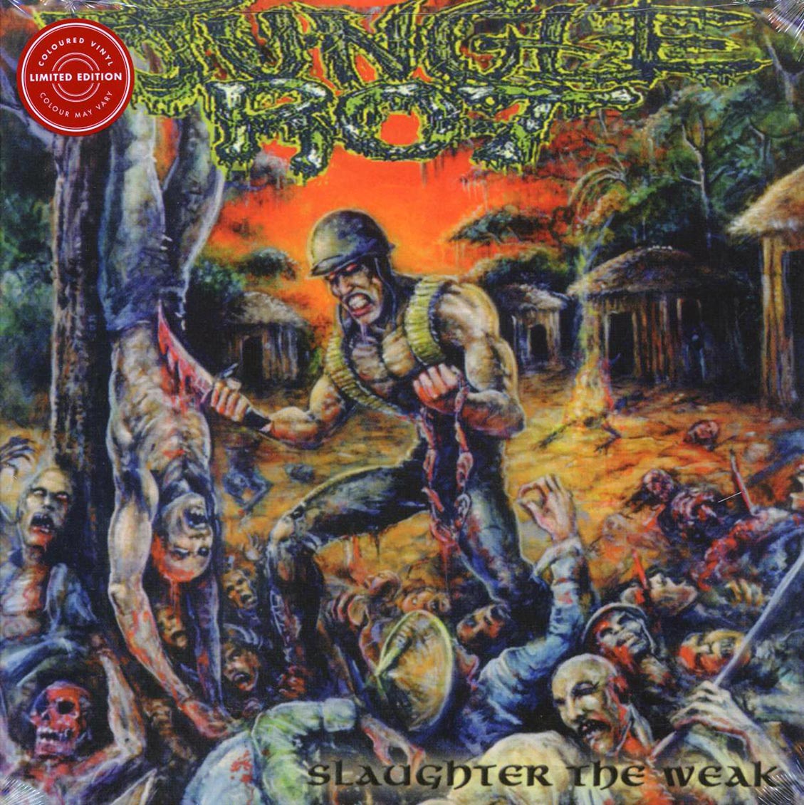 Jungle Rot - Slaughter Of The Weak (ltd. ed.) (clear vinyl) Vinyl Record