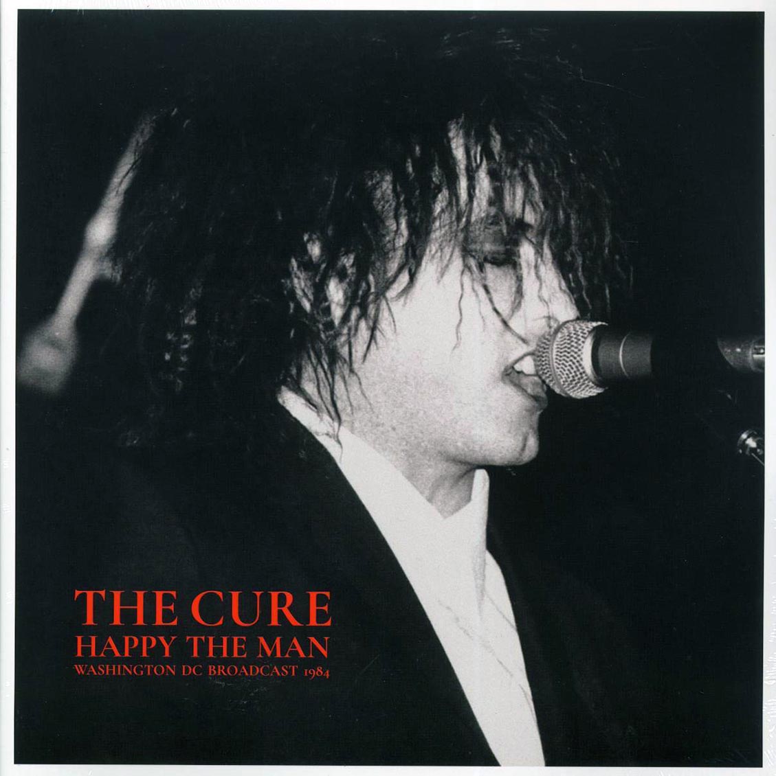 The Cure Happy The Man: Washington DC Broadcast 1984 ltd. ed. 2xLP clear Vinyl Record