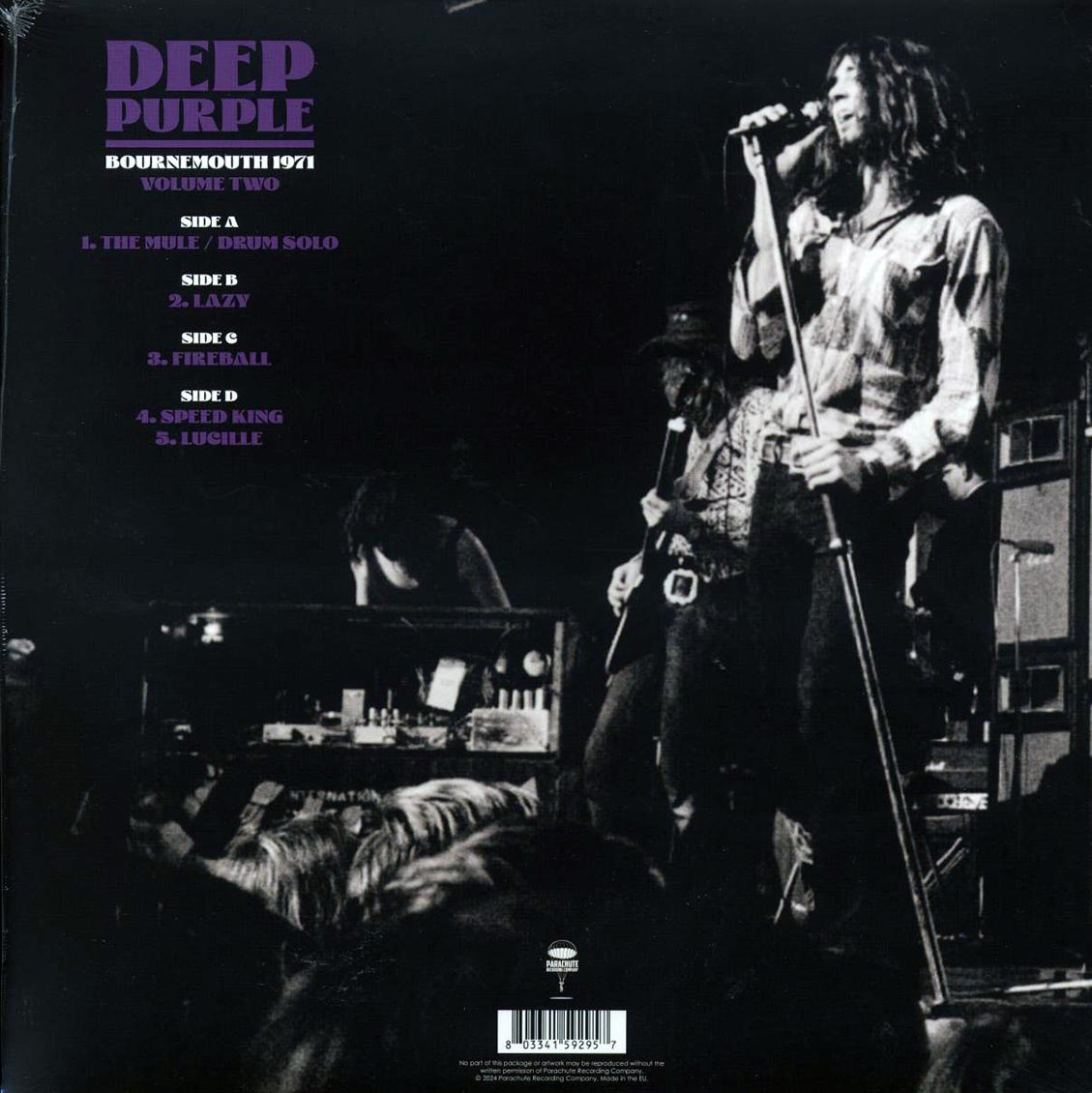 Deep Purple - Bournemouth 1971 Volume 2 (ltd. ed.) (2xLP) (purple vinyl) Vinyl Record