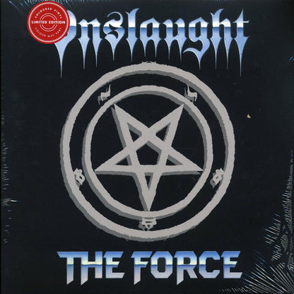 Onslaught - The Force (ltd. ed.) (2xLP) (white/blue splatter vinyl) Vinyl Record