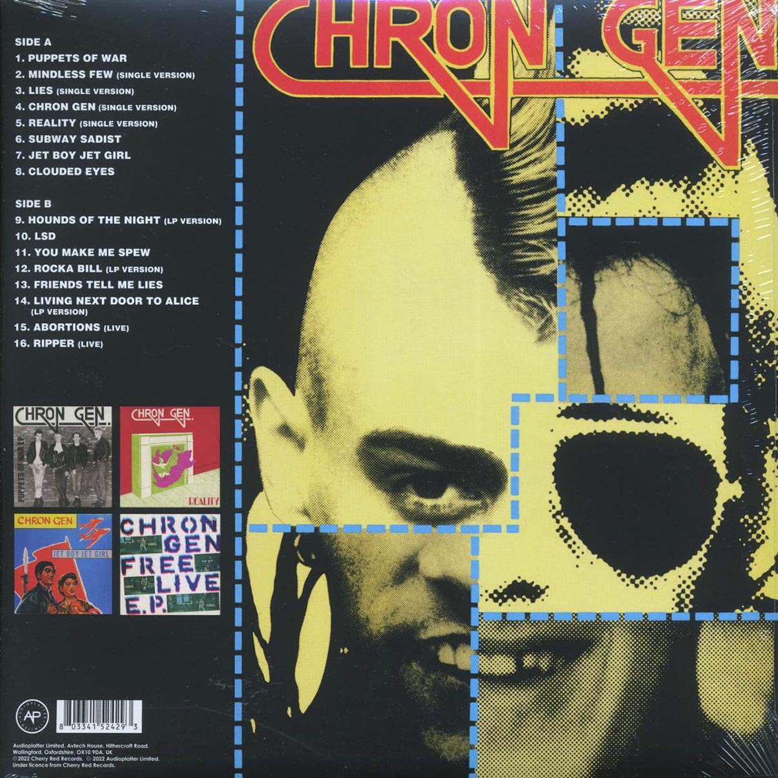 Chron Gen - The Best Of Chron Gen (purple vinyl) Vinyl Record