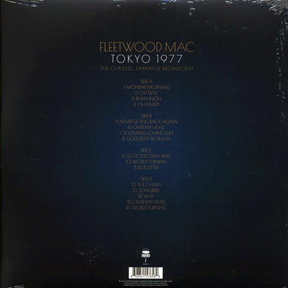 Fleetwood Mac Tokyo 1977 The Classic Japanese Broadcast Vinyl Record