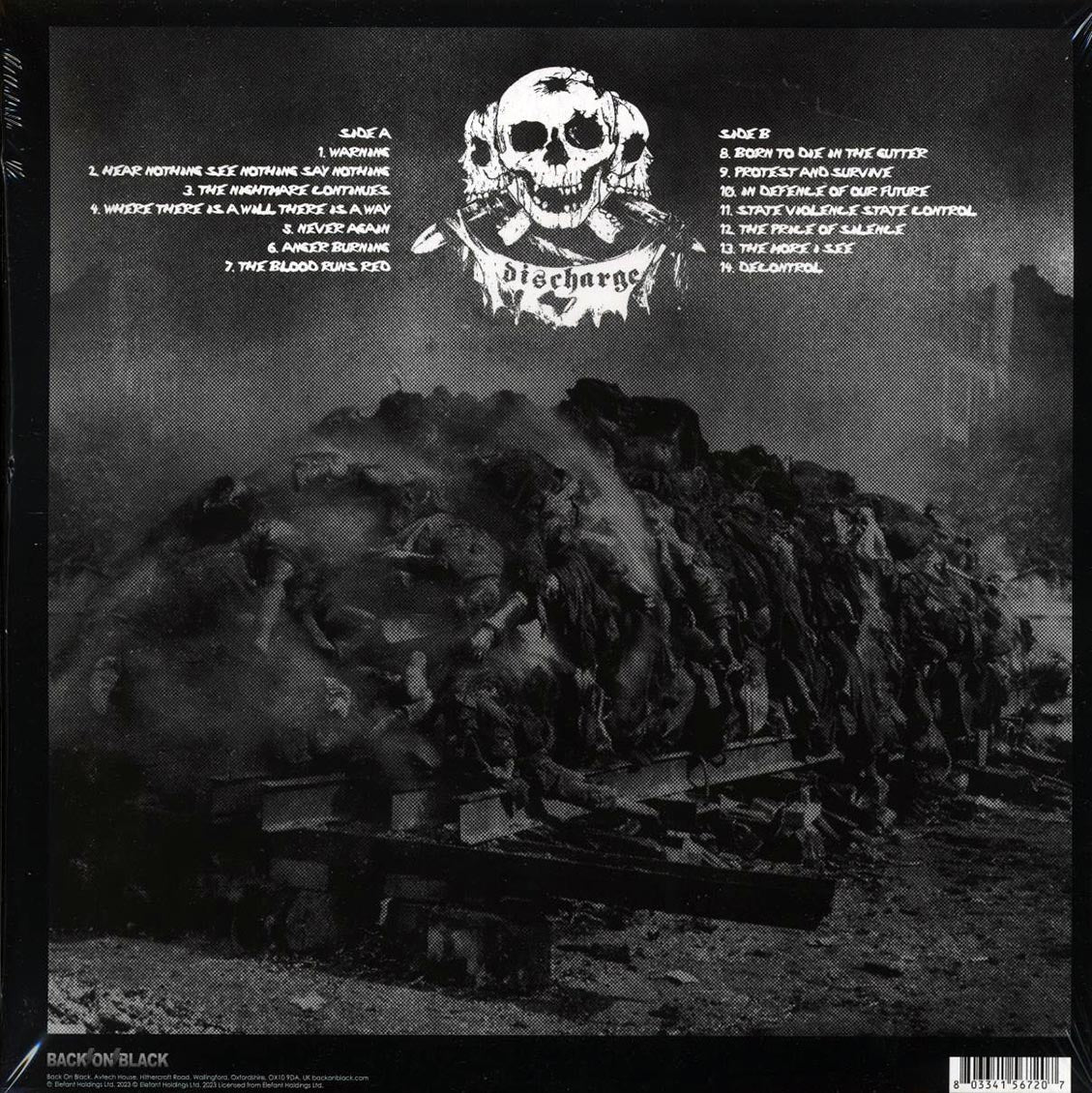 Discharge - Toronto '83: In The Cold Night (ltd. ed.) (white vinyl) Vinyl Record