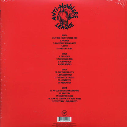 Anti-Nowhere League - The Best Of Anti-Nowhere League (ltd. ed.) (2xLP) (red vinyl) Vinyl Record