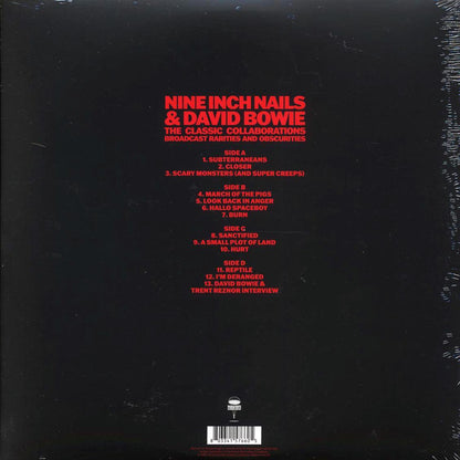 Nine Inch Nails, David Bowie The Classic Collaborations: Broadcast Rarities And Obscurities 2xLP Vinyl Record