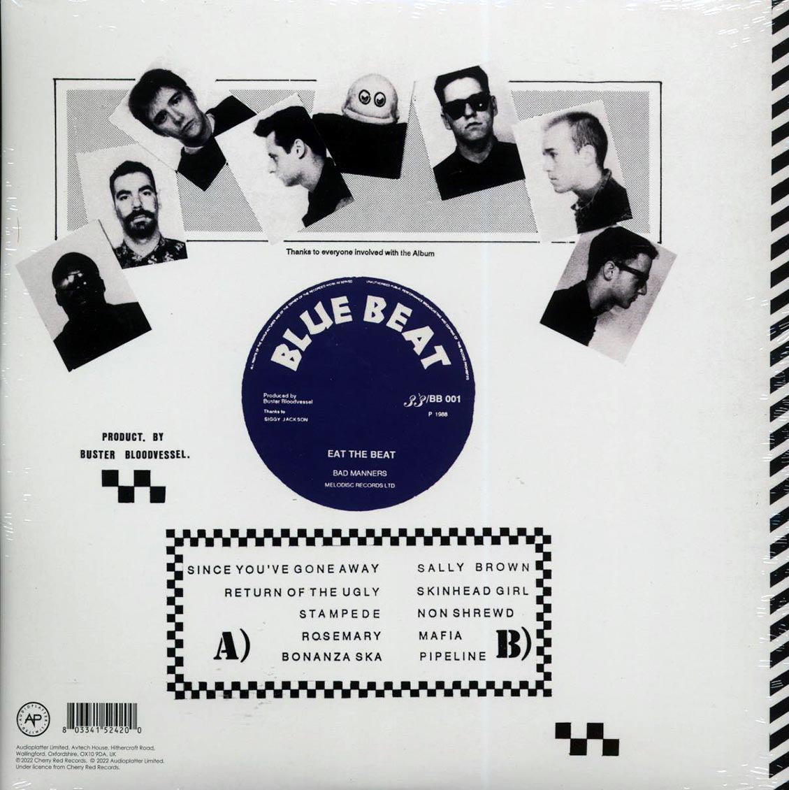 Bad Manners - Eat The Beat (ltd. ed.) (white vinyl) Vinyl Record