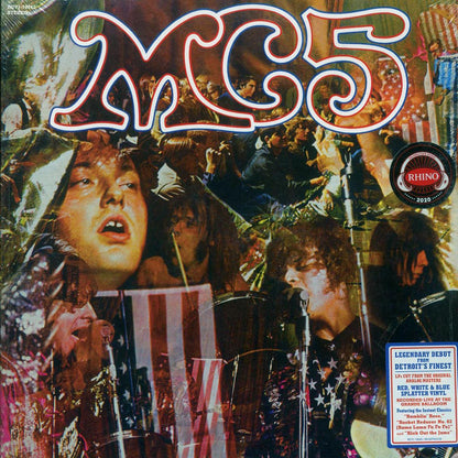 MC5 - Kick Out The Jams (ltd. ed.) (red/white/blue splatter vinyl) Vinyl Record