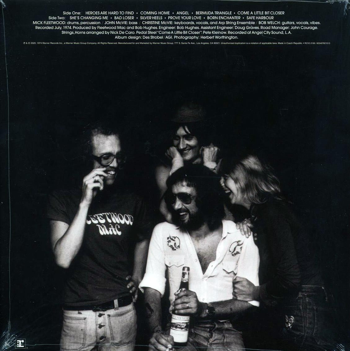 Fleetwood Mac - Heroes Are Hard To Find (ltd. ed.) (clear vinyl) Vinyl Record