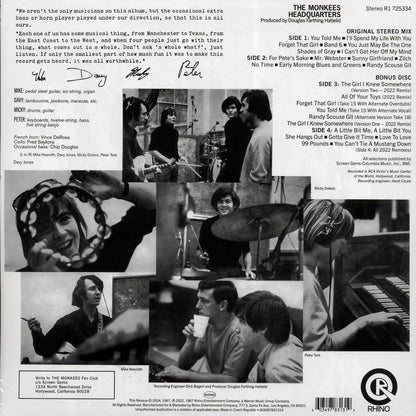 The Monkees - Headquarters (+13 bonus tracks) (ltd. ed.) (2xLP) Vinyl Record